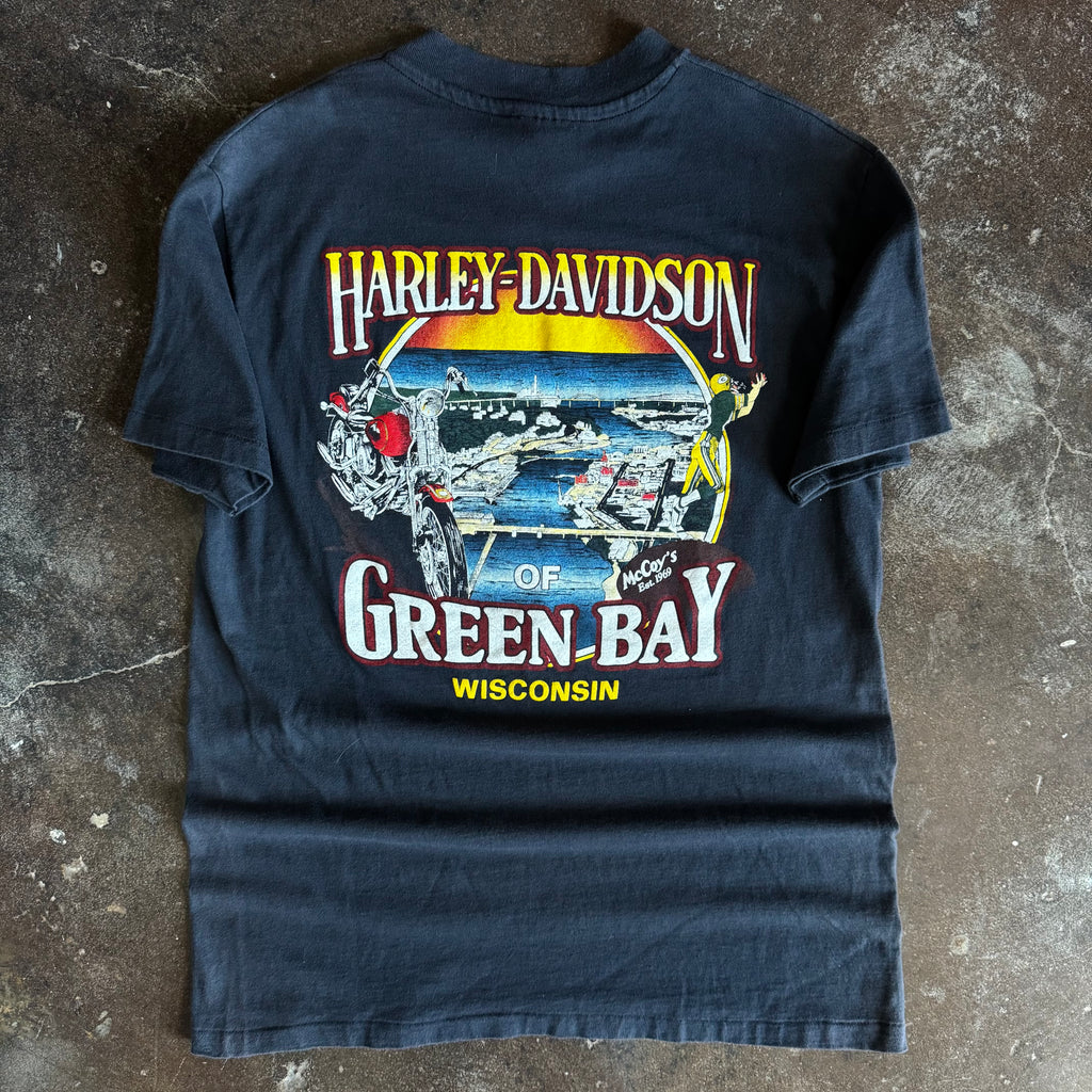 80’s Harley Racing Green Bay Tee (L)