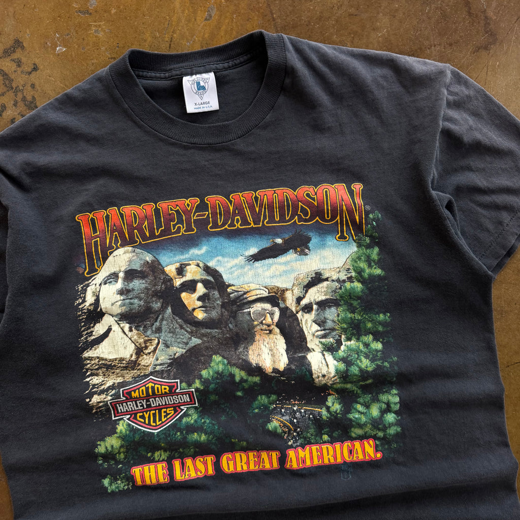 80's Harley "Last Great American" Monument Tee (XL)