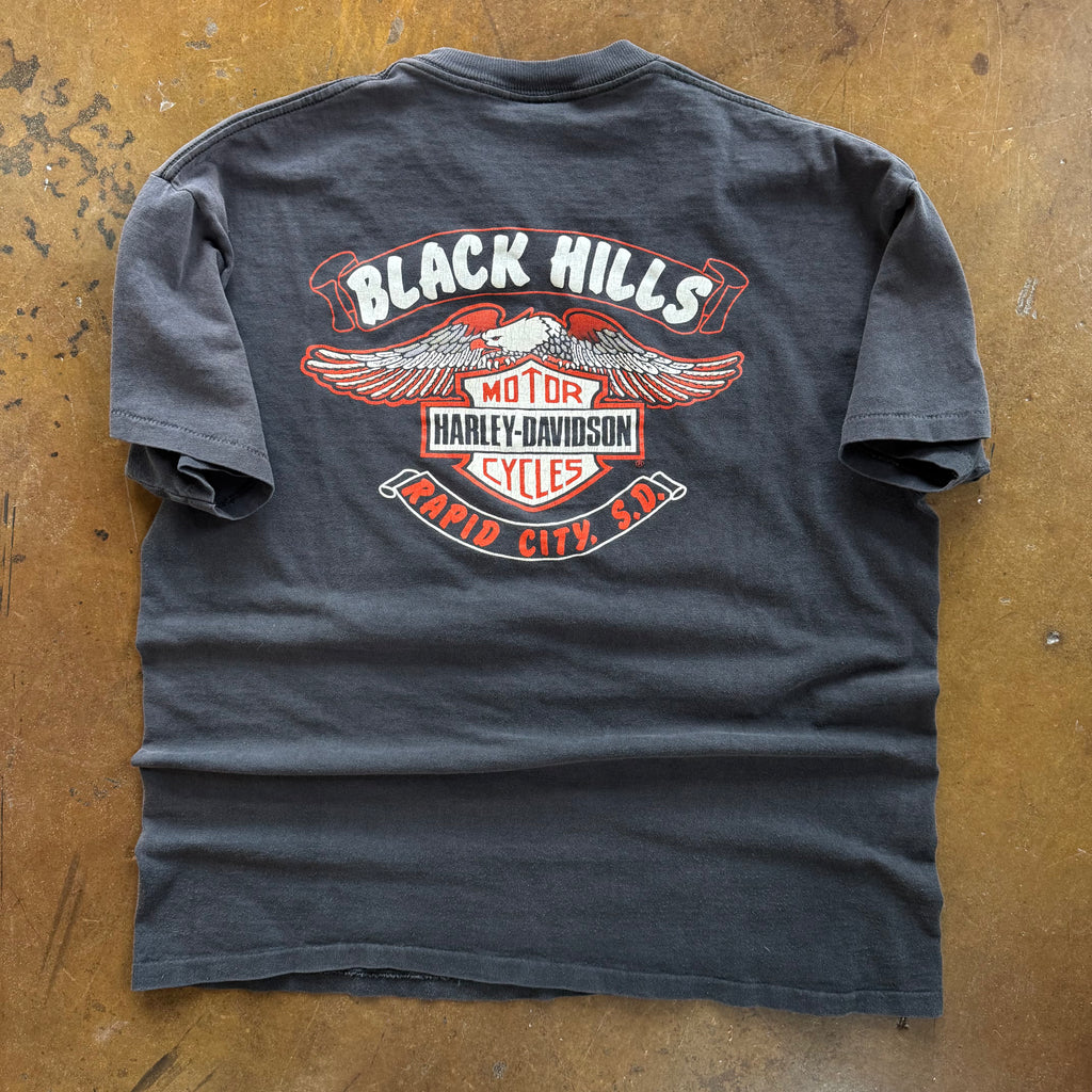 80's Harley "Last Great American" Monument Tee (XL)