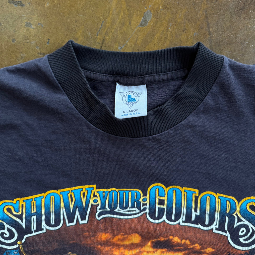 80's Harley "Show Your Colors" Beer Tee (XL)