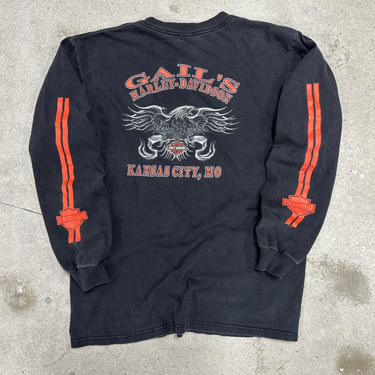 Harley Chrome Eagle Longsleeve Shirt