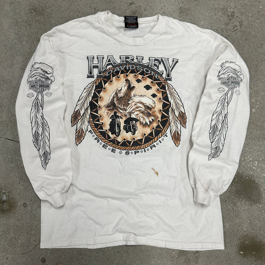 Harley Native Eagle Longsleeve Shirt