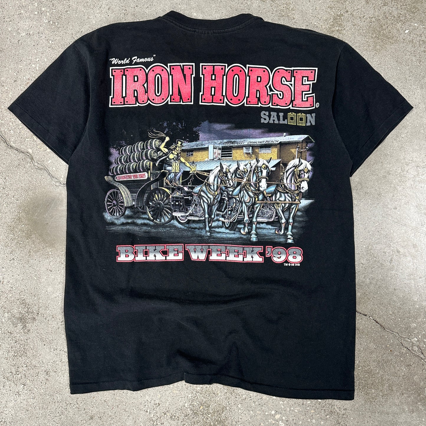 Iron Horse Bike Week '98 Tee