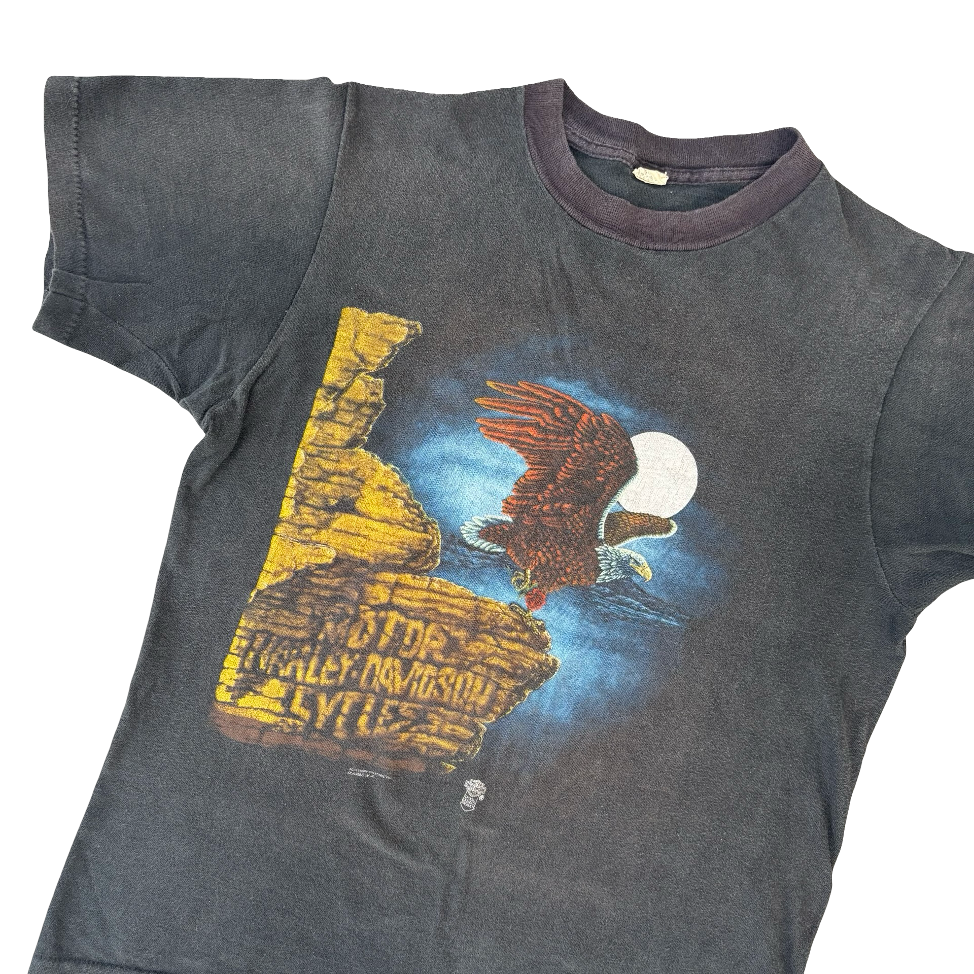 80's Harley Eagle Mountain Tee Size S